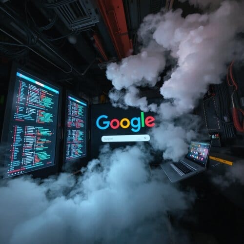 google datacenter wat het mogelijk maakt om website te rekenen en ranken in google
